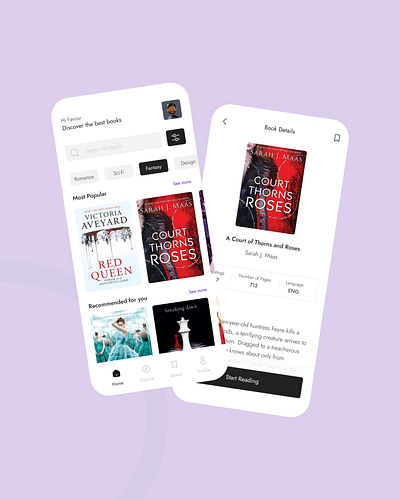 A book App dailyuiux design ebook ui uidesign uiux