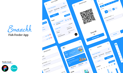 Emaachh - Fish Feeder App app design ui ui ux desiging ux web design