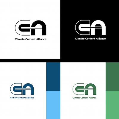 CCA - A New Climate Focused Production Company branding design graphic design logo
