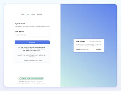 Checkout Page app apple design branding checkout clean design design discover gradient graphic design illustration inspiration logo mobile tech typography ui ux vector web web design