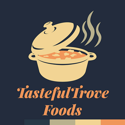 Logo Design For Food Business branding design design art digitalart flat illustration logo