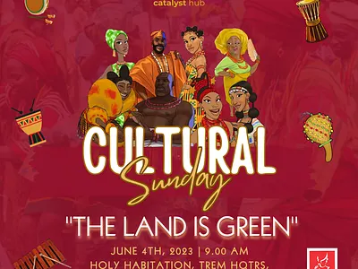 YPC Cultural Sunday design graphic design social media