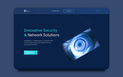 Innovative Security & Network Solutions innovative security main page network solutions ux