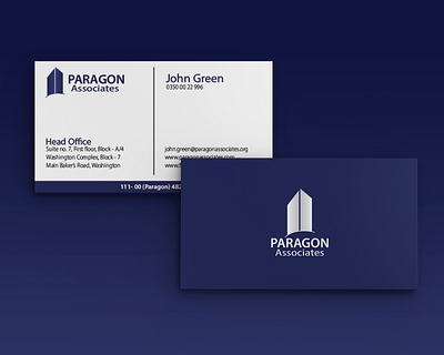 Business Card Design adobe blue branding business card design card design design inspiration eye catching graphic design illustration illustrator inspiration logo minimalist mockup photoshop promotional material real estate stationary design vector