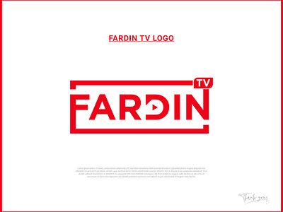 Fardin Tv Channel New Logo branding channel logo creative logo design fardin tv fardin tv channel new logo free logo graphic design icon logo logo logo maker logo maker bd md mohaymenul khandaker minimal logo modern logo paid logo simple logo t channel logo tv logo vector