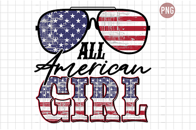 All American Girl 4th of july all american girl american american girl country cowboy cowgirl design freedom girl leopard western