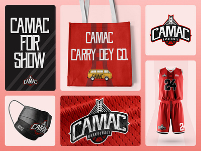 Camac Basketball | Branding branding identity design illustration logo vector
