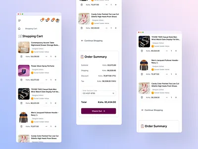 Shopping Cart, Mobile