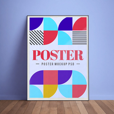 Free Framed Poster Mockup PSD frame free free mockup freebies mockup mockup design mockup psd poster poster mockup product design psd mockup