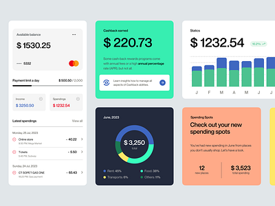 Budgeting and Expense Tracking design figma ui ux web