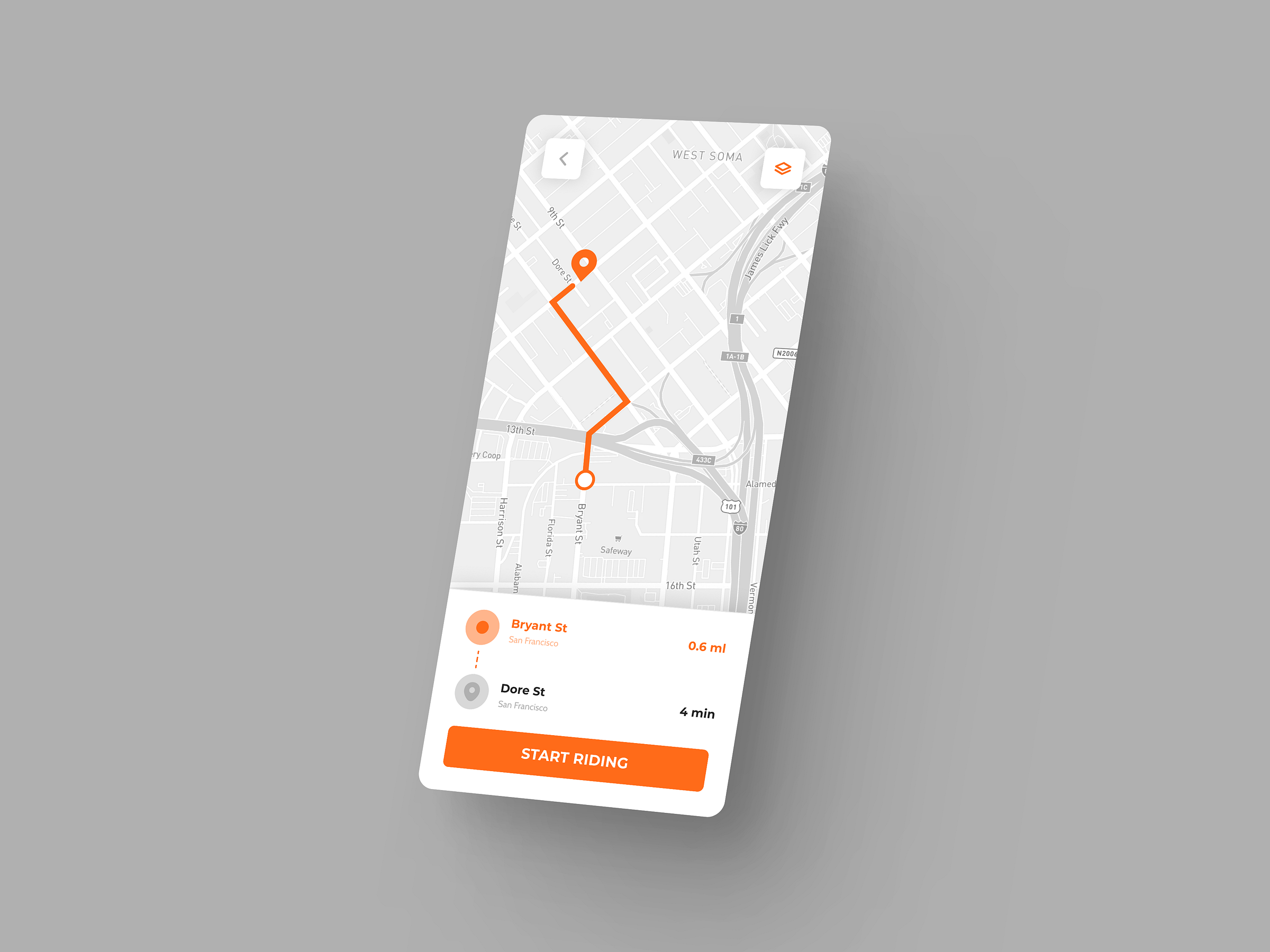 Location Tracker App by Samir Hossain on Dribbble