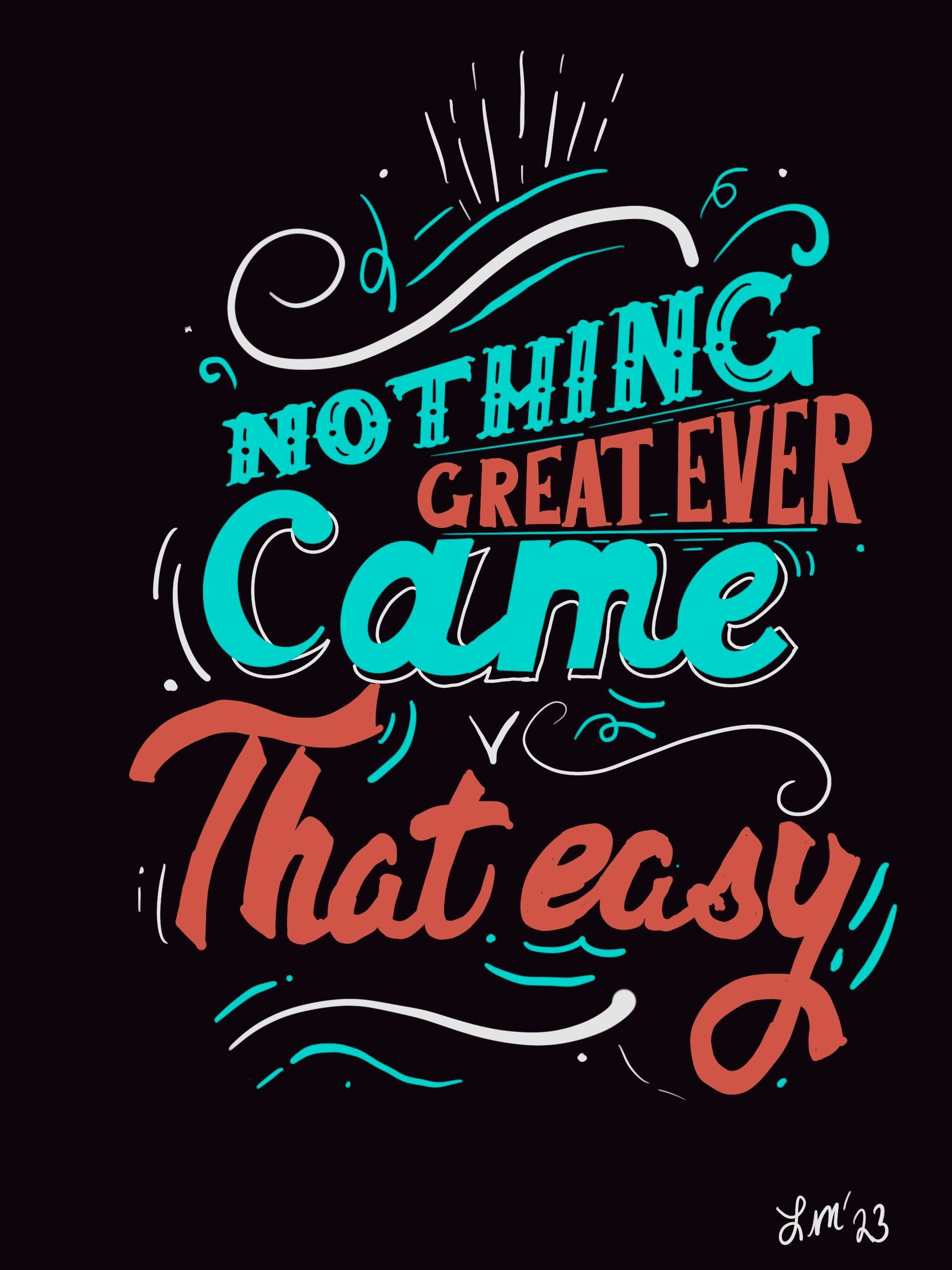 Type Tuesday hand lettering