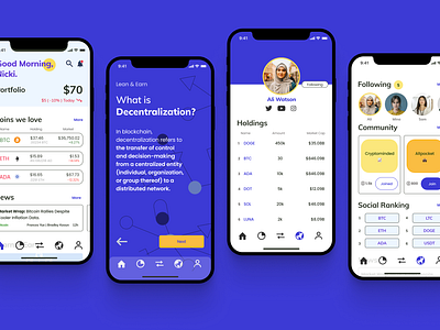 Crypto App Designed for Women crypto uxui women in design