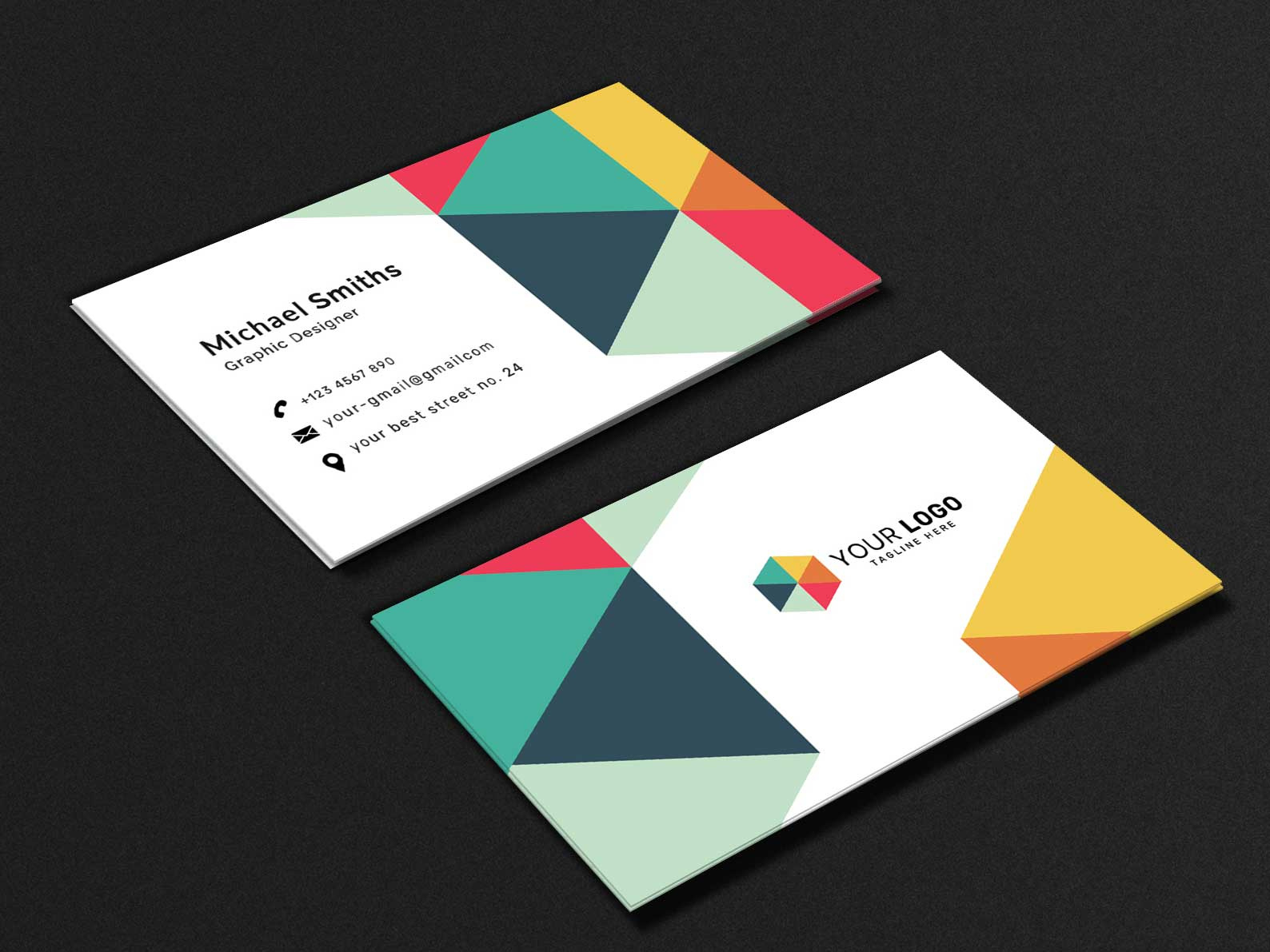 Business card by Open work on Dribbble