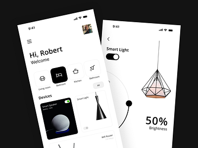 Super Smart Home App designinspiration designportfolio. gadgets mobileuserexperience smartdevices