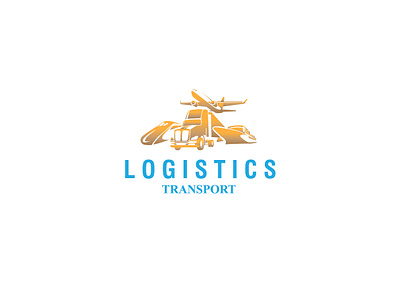 Gold logistik logo branding design graphic design illustration illustrator logo vector