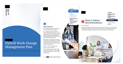 Hybrid Work Plan Interactive Booklet