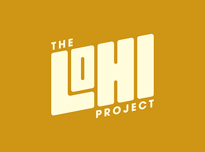 The LOHI Project branding design graphic design logo typography vector