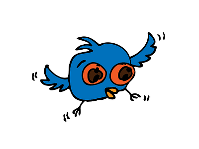 Twit's got the Shivers art bird elon graphic design illustration logo musk new trending twiter x