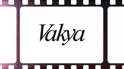 Intro animation for Vakya's new series adobe aftereffects animation animator art design illustration motion design motion graphics photoshop premiere pro sound design youtube