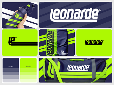 Leonard Logo & Identity Design branding graphic design identity design logo typography