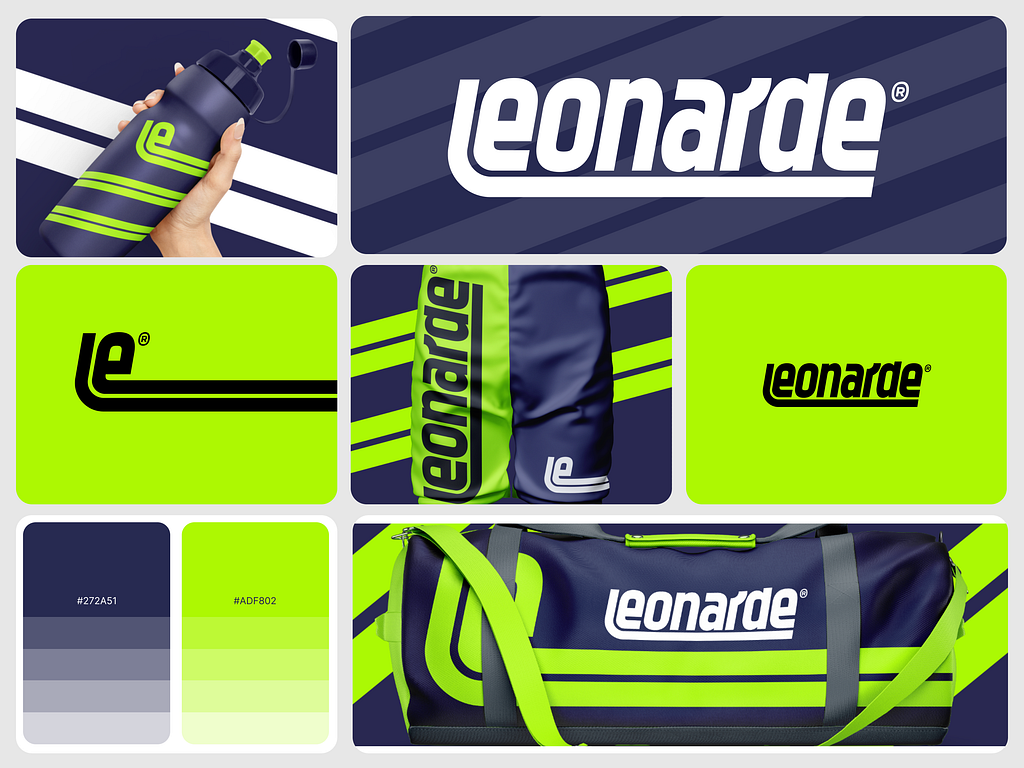 Leonard Logo & Identity Design by Rohan Kumar Pro on Dribbble