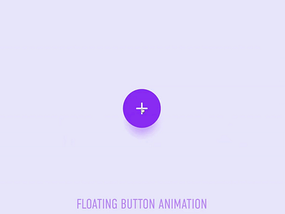 Floating Button Animation animate branding design floating button graphic design illustration logo microitre mobileapp tecorb ui userinterface vector