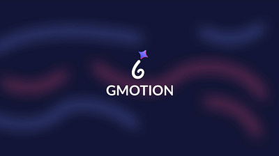 brand GMOTION (Motion Graphic generation by Ai) aistartups brand identity branding gen ai graphic design logo design logo modern motion graphics