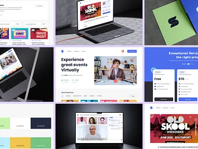 Virtual Event platform | Slideonline 3d animation app branding creative design design event event app graphic design illustration logo minimal mobile app motion graphics typography ui user experience ux virtual event website