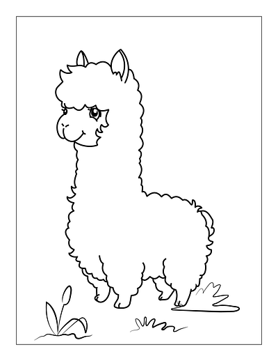 Cute-Animals-coloring-Page-for-6 dog coloring pages