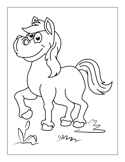 Cute-Animals-coloring-Page-for-3 dog coloring pages