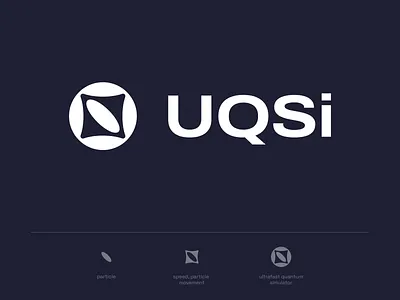 UQSi - Logo and brand identity for a quantum software company brand brand agency brand design brand identity branding corporate identity graphic design identity design logo logo mark logotype saas brand startup branding visual identity