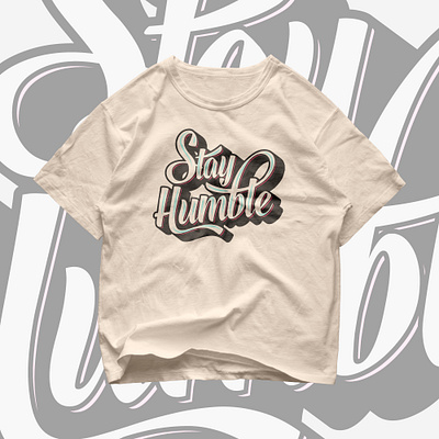 ✨ Stay Humble Typography T-Shirt Design apparel artworkforsell brand design clothing clothinglines custom design design for sell graphic design minimal streetwear tshirtdesign typography