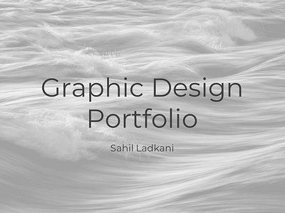 Sahil Ladkani - Portfolio branding corporate corportedesign design graphic design illustration logo motion graphics portfolio presentation presentationdesign print ui