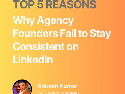 Agency founders, Are you making these 5 mistakes on LinkedIn? how to use linkedin for agencies linkedin for agency founders linkedin growth for agencies linkedin marketing for agencies linkedin strategy for agencies