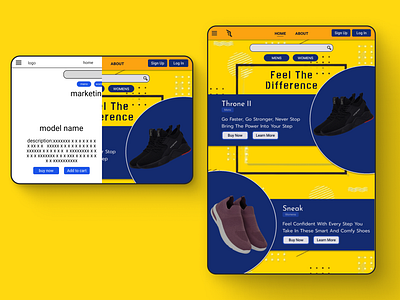 My 1st design with no knowledge 😑 design ecom website shoe show website ui ui design ux web design website
