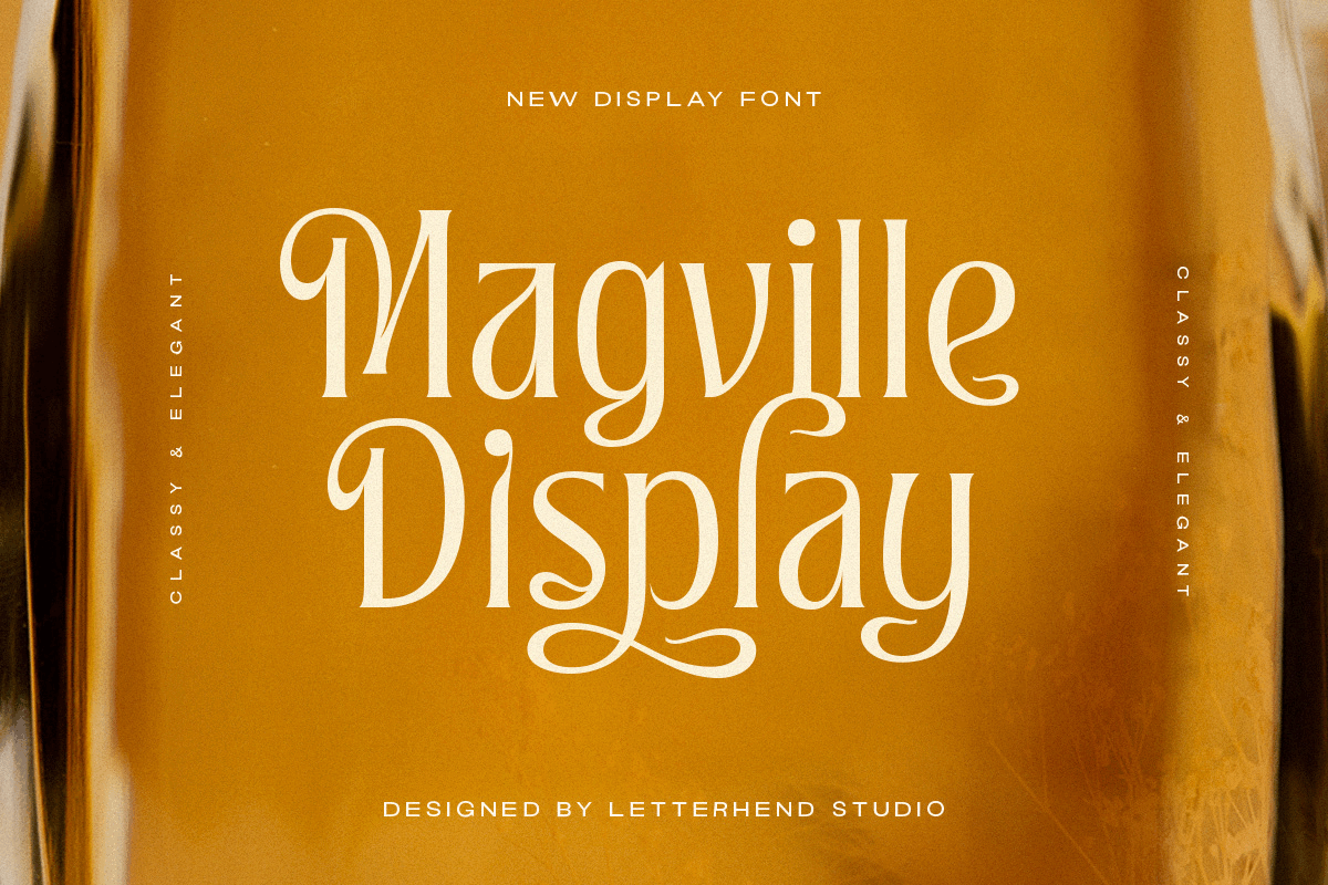 Magville Display freebies typography