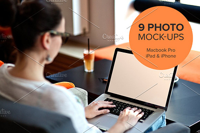9 photo mock-ups - devices theme