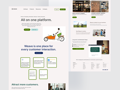 Wave Platform Landing page app design graphic design typography ui ux web website