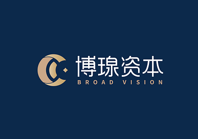 博瑔资本品牌视觉系统logo设计 branding logo