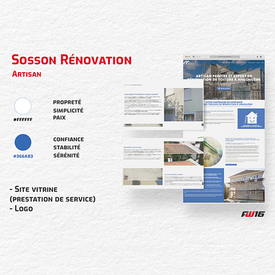 Sosson rénovation site web