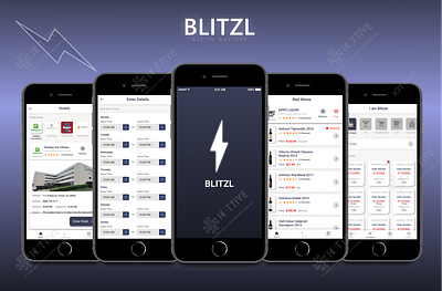 BLITZL bluetooth design graphic design ios app iot mobile app ui