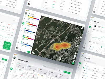 HailTrace | Forecast Map dashboard design desktop filters forecast interactive map navigation product product design responsive ui design user experience user interface ux design view weather