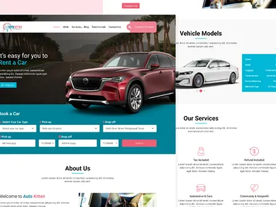 Website UI Design adobe illustrator adobe photoshop figma graphic design ui uiux website design