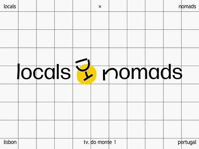 Locals & Nomads alcohol bar cafe character coctails colorful cuisine drinks fastfood food glass illustration natural wine nomad restaurant restaurant branding service industry tile wine wine bar