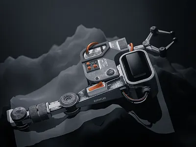 Dosimeter EFM-2307 3d b3d blender blender3d device dosimeter props texture