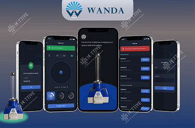 Wanda bluetooth design graphic design ios app iot mobile app ui