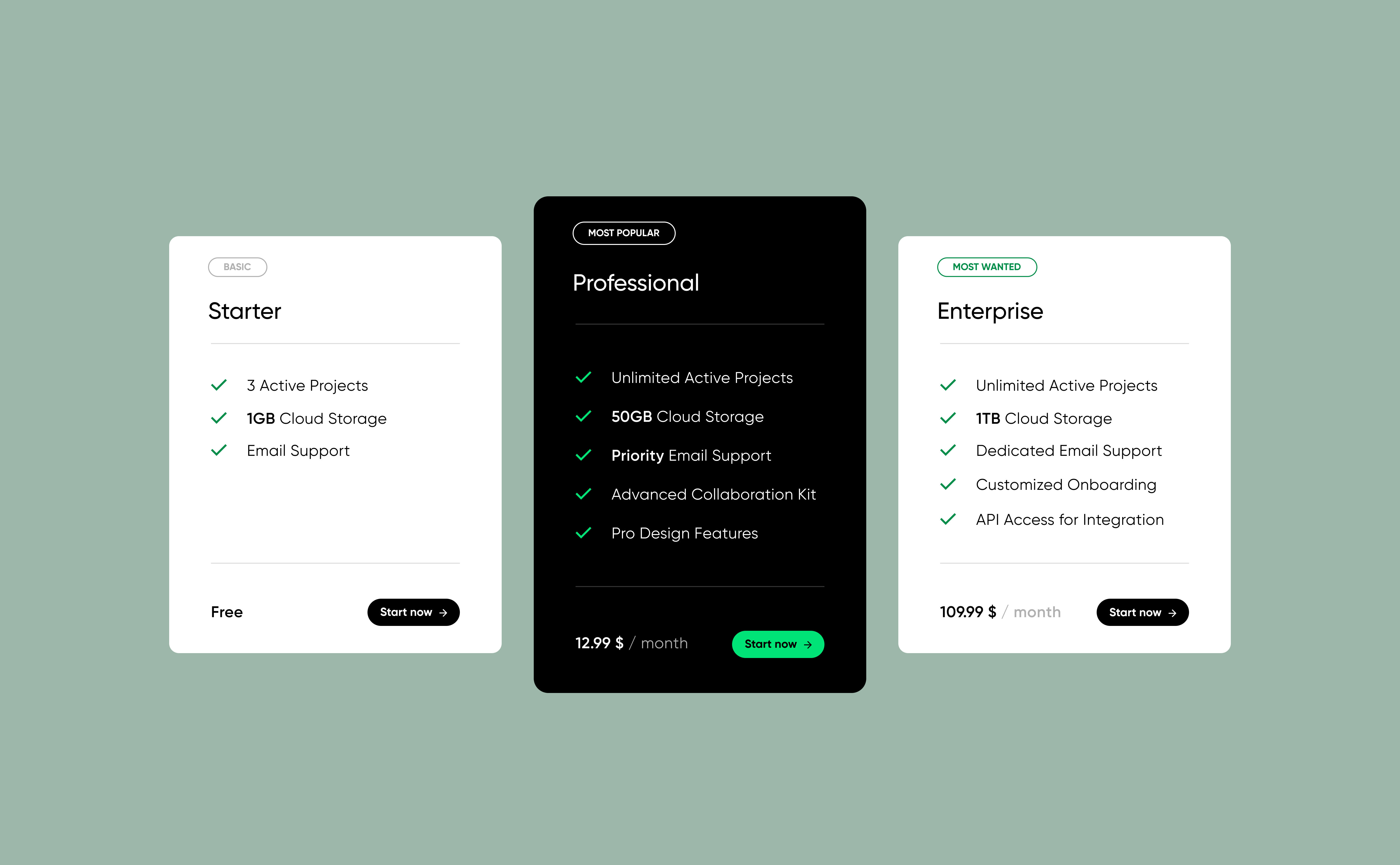 Pricing Comparison Cards app charts comparison design figma graphic design marketing pricing ui ux
