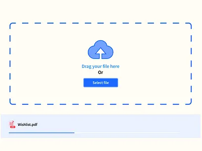 #31 Daily UI Challenge - Upload Files app challenge dailyui design ui ux