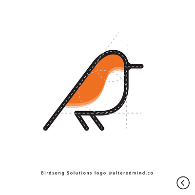 Birdsong Solutions logo @alteredmind.co 3d animation branding graphic design logo motion graphics ui